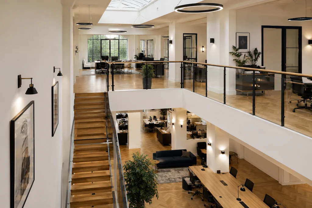 How to plan a phased office redecoration across multiple floors